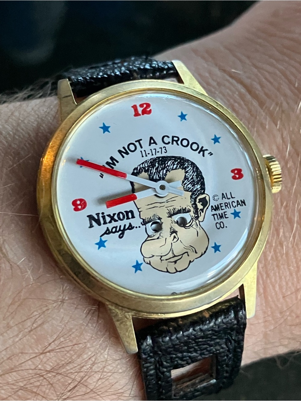 1973 Nixon “Crook” Watch